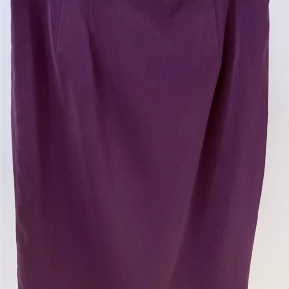 Women's Plum Blazer and Skirt Suit Jacket Set - Picture 2 of 6